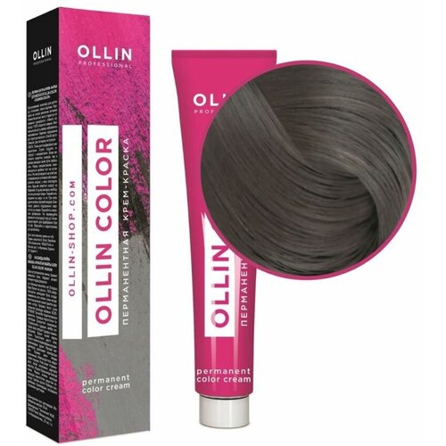перманентная крем краска для волос ollin color 100мл 0 11 корректор пепельный Ollin Корректор пепельный Color 0/11, 60 мл