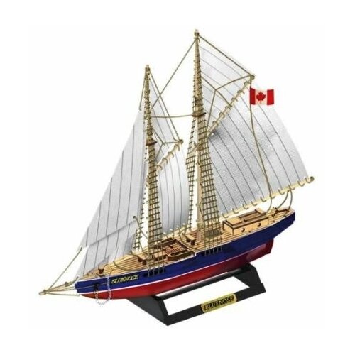 Сборная деревянная модель Шкипер Легендарные Корабли шхуна BLUENOSE. 1:60 (Инструменты в комплекте) K07N