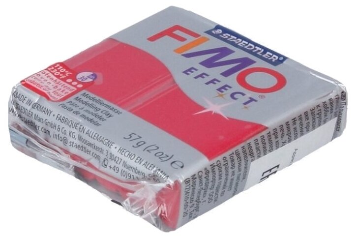   Fimo Effect 8020-28   (metallic ruby) 56 .,   1 .