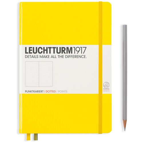 Блокнот Leuchtturm1917 344800 желтый A5, 124 листа