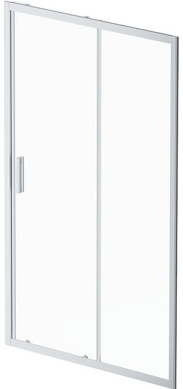 Душевая дверь в нишу AM.PM Gem Solo W90G-120-1-195MT 120×195 см профиль хром матовый стекло прозрачное