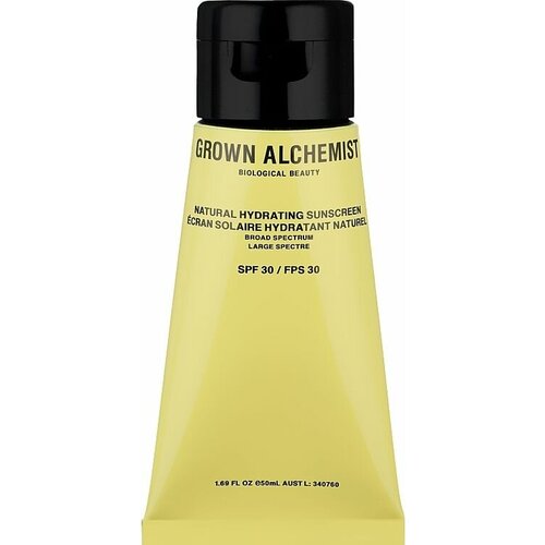 GROWN ALCHEMIST Солнцезащитный увлажняющий крем для лица SPF30 Natural Hydrating Sunscreen Broad Spectrum солнцезащитный крем face kit sunscreen spf30 primer grown alchemist