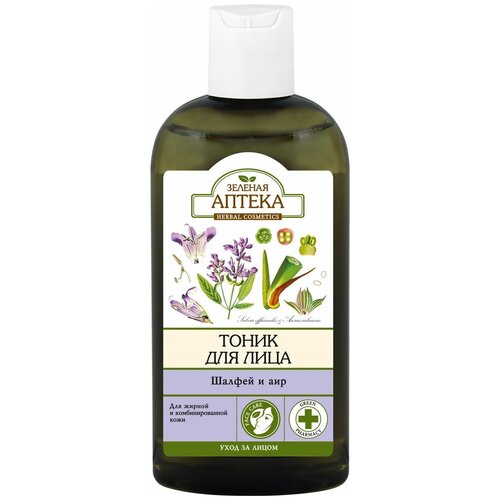 Тоник для лица Зеленая Аптека 