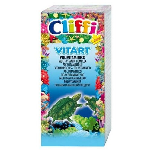 Cliffi (Италия) Мультивитамины для черепах капли (Vitart) PCAS404 | Vitart 0,025 кг 40412 (1 шт)