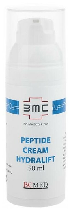 Bio Medical Care Peptide Cream Hydralift Увлажняющий крем для лица с пептидами, 50 мл