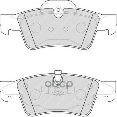 Fdb1831 Колодки Тормозные Mercedes-Benz W164 Ml 05>/W251 R-Class 06> Задние Ferodo арт. FDB1831