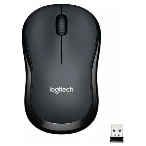 Мышь Logitech Silent M220 темно-серыйчерный оптическая 1000dpi silent беспроводная USB20 2but 230700₽