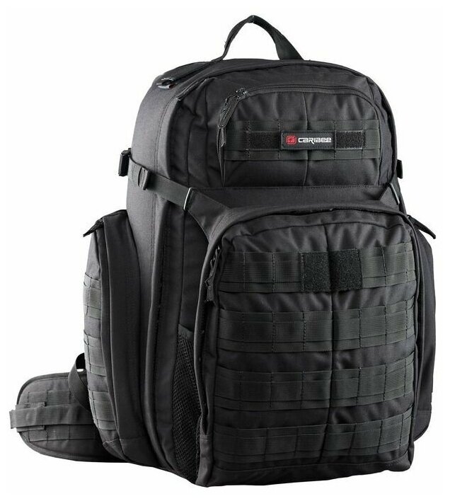 Рюкзак туристический CARIBEE Op's Pack 1800г, черный (50л)