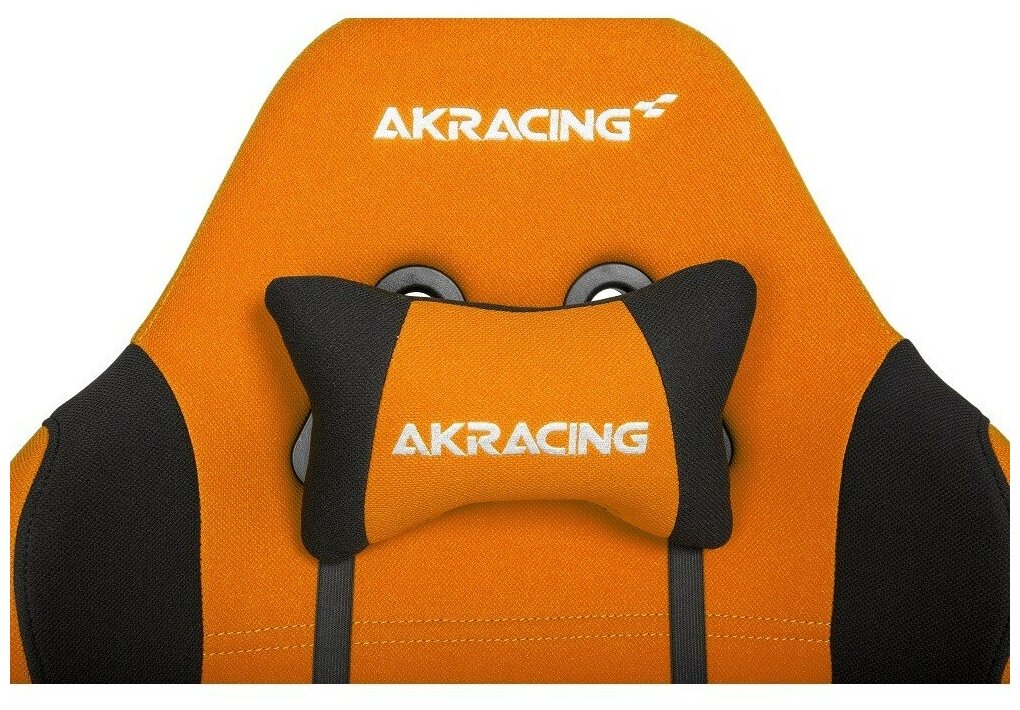 Кресло AKRacing PRIME black/orange (AK-K7018-BO) - фотография № 4