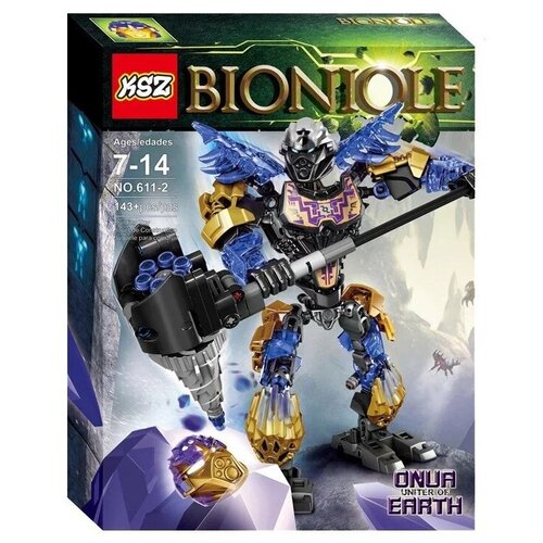 Конструктор Bioniole 611-2 Онуа - Объединитель Земли 143 детали конструктор ksz bionicle 611 2 онуа объединитель земли