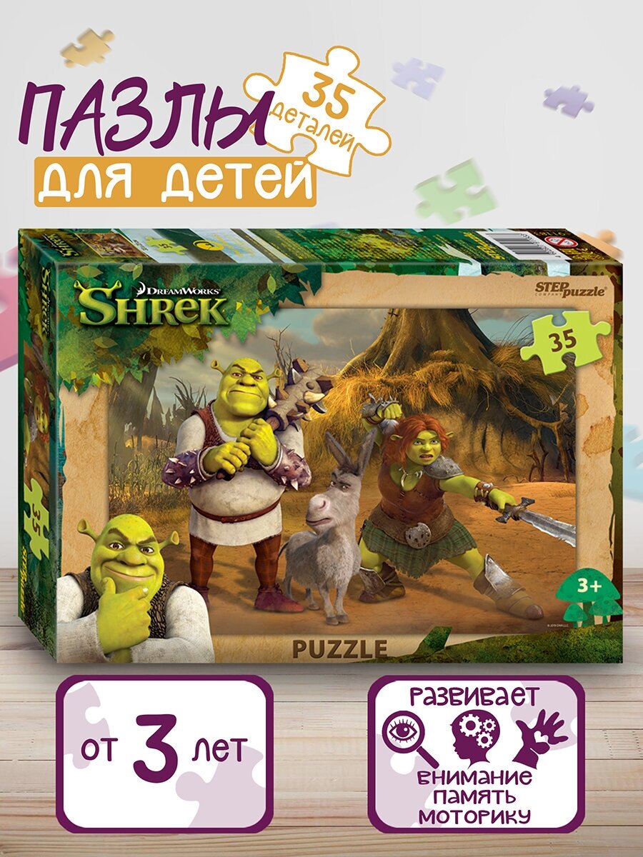 Мозаика "puzzle" 35 "Shrek" (DreamWorks, Мульти)