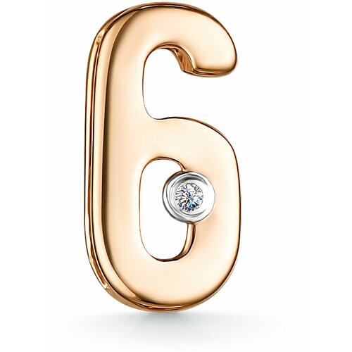 фото Подвеска алькор, золото, 585 проба, бриллиант