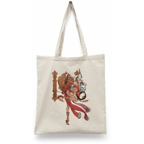 фото Сумка-шоппер унисекс каждому своё "final fantasy/игра" черная