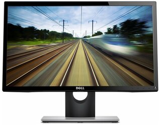 23.8" Монитор DELL SE2416H, 1920x1080, 76 Гц, IPS, черный/серебристый