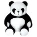 Мягкая игрушка Панда, 40 см Бока 1375976 .