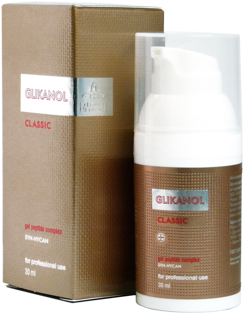 GLIKANOL Classic gel Гель для лица для безинъекционной биоревитализации с пептидным комплексом, 30 мл