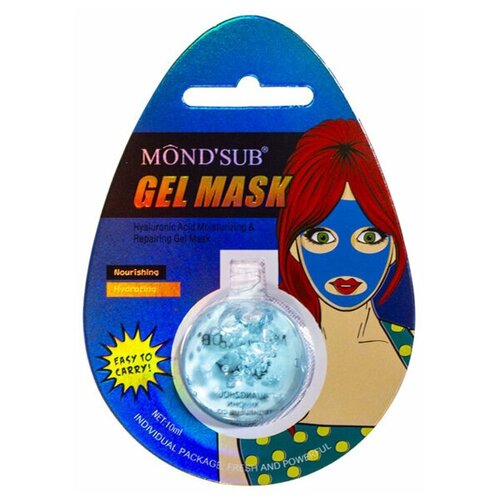 фото Mondsub маска-гель hyaluronic acid moisturizing & reparing, 10 г