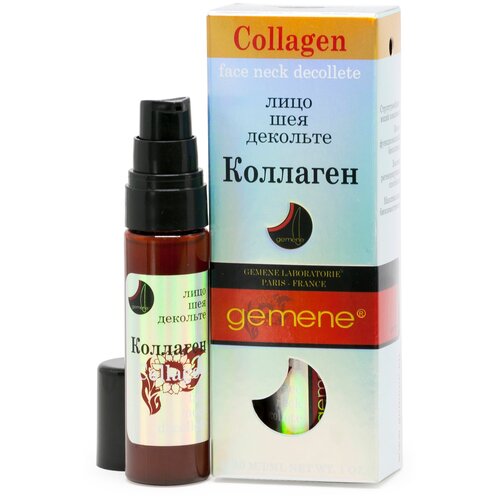 DNC Gemene Коллаген для лица, шеи, декольте (гель гиалуроновый), 30 мл