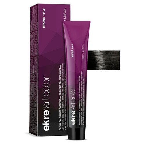 Краска для волос Artcolor Hair Colour Cream Ekre 3 Темно-каштановый Натуральный, 100 мл