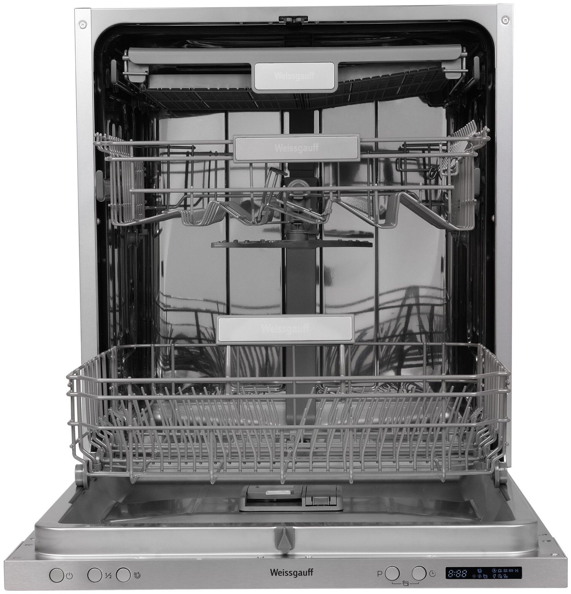 Посудомоечная машина c авто-открыванием Weissgauff BDW 6063 D - фотография № 4