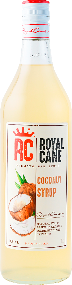 Сироп Royal Cane Кокос 1л - фото №9