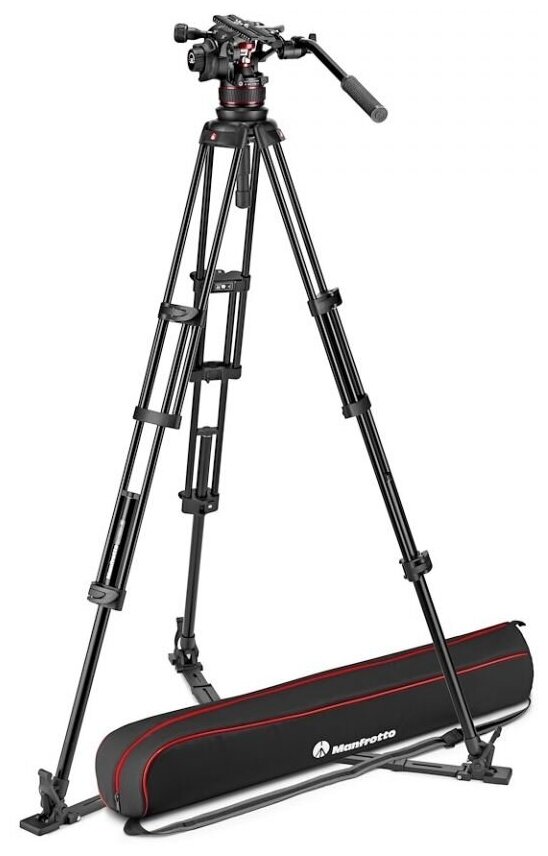 Видеокомплект Manfrotto Nitrotech 612 & Alu Twin GS MVK612TWINGA (штатив+головка)