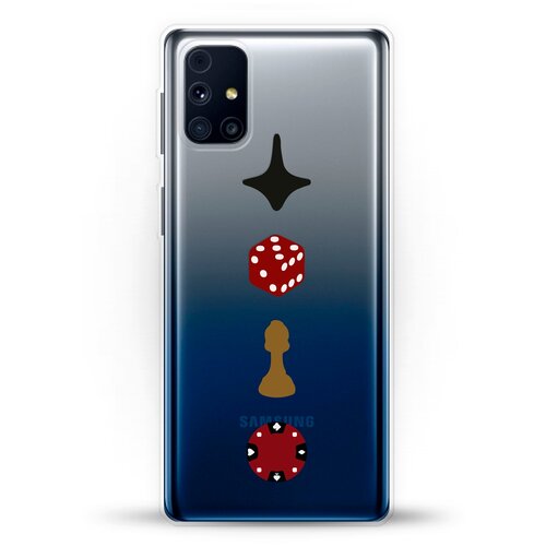 фото Силиконовый чехол начало на samsung galaxy m31s andy & paul