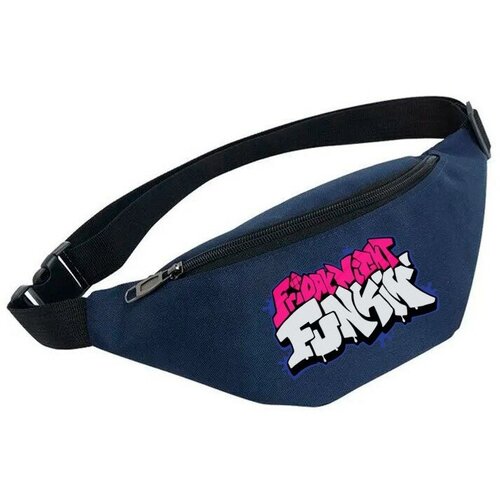 фото Сумка поясная noname, синий