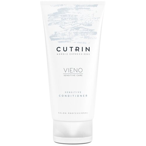 Бальзам для волос увлажняющий Cutrin Vieno Sensitive Conditioner для нормальных и сухих волос без отдушки 200 мл