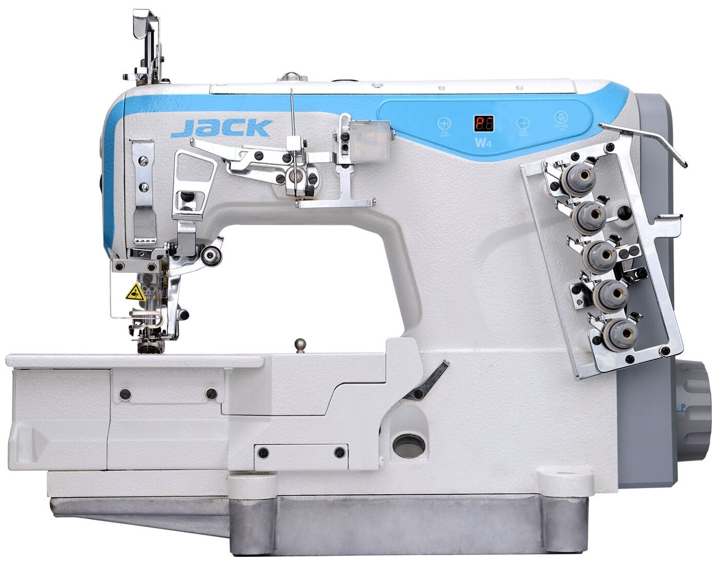 Распошивальная промышленная швейная машина Jack W4-D-01GB (6,4 мм) (F/H) со столом