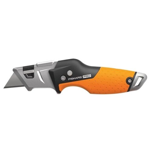 фото Нож строительный складной fiskars carbonmax, 160 мм