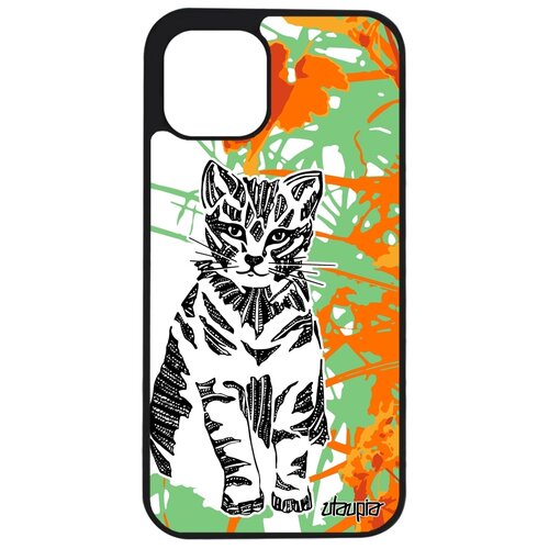 фото Чехол на смартфон apple iphone 12 pro max, "кот" котенок дикий utaupia