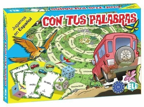 CON TUS PALABRAS (A2-B1) / Обучающая игра на испанском 