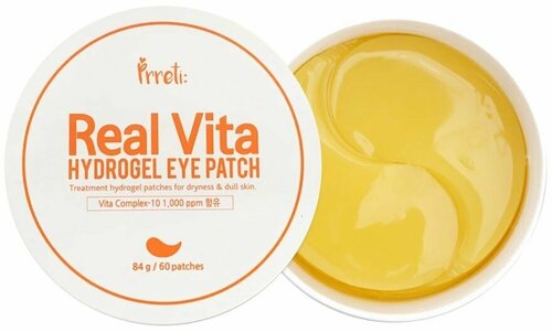 Гидрогелевые патчи для глаз с комплексом витаминов Prreti Real Vita Hydrogel Eye Patch