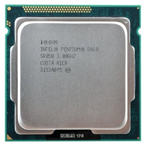 Процессор Intel Pentium G860 LGA1155, 2 x 3000 МГц, HPE