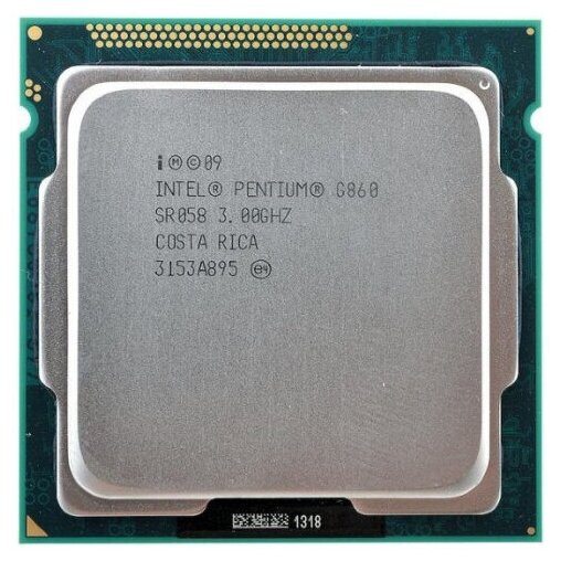 Процессор Intel Pentium G860 (3,0 ГГц, LGA 1155, 3 Мб, 2 ядра) OEM