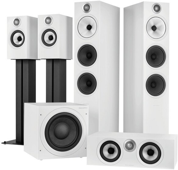 Акустическая система центрального канала Bowers & Wilkins HTM6 S2 ANNIVERSARY EDITION White