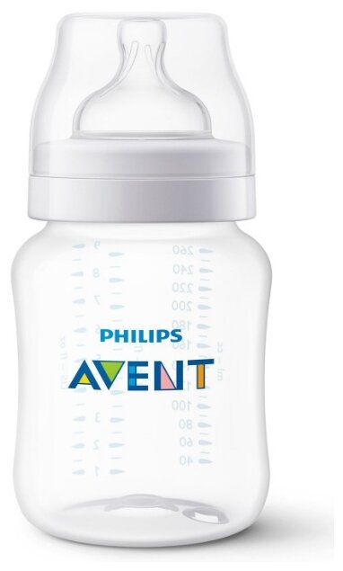 Бутылочка детская AVENT ANTI-COLIC д/кормления 260мл (арт. SCF813/17)