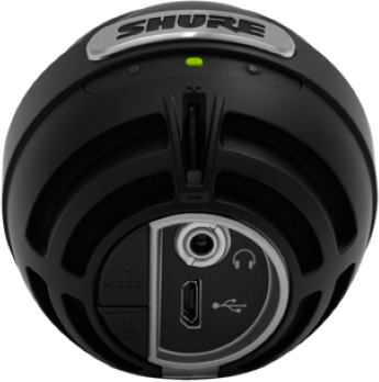 Микрофон универсальный Shure MV5C-USB кондесаторный USB, черный - фото №4