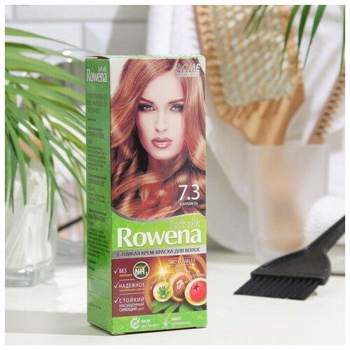 Крем-краска для волос Rowena Soft Silk 7.3 карамель, 135 мл 9403828