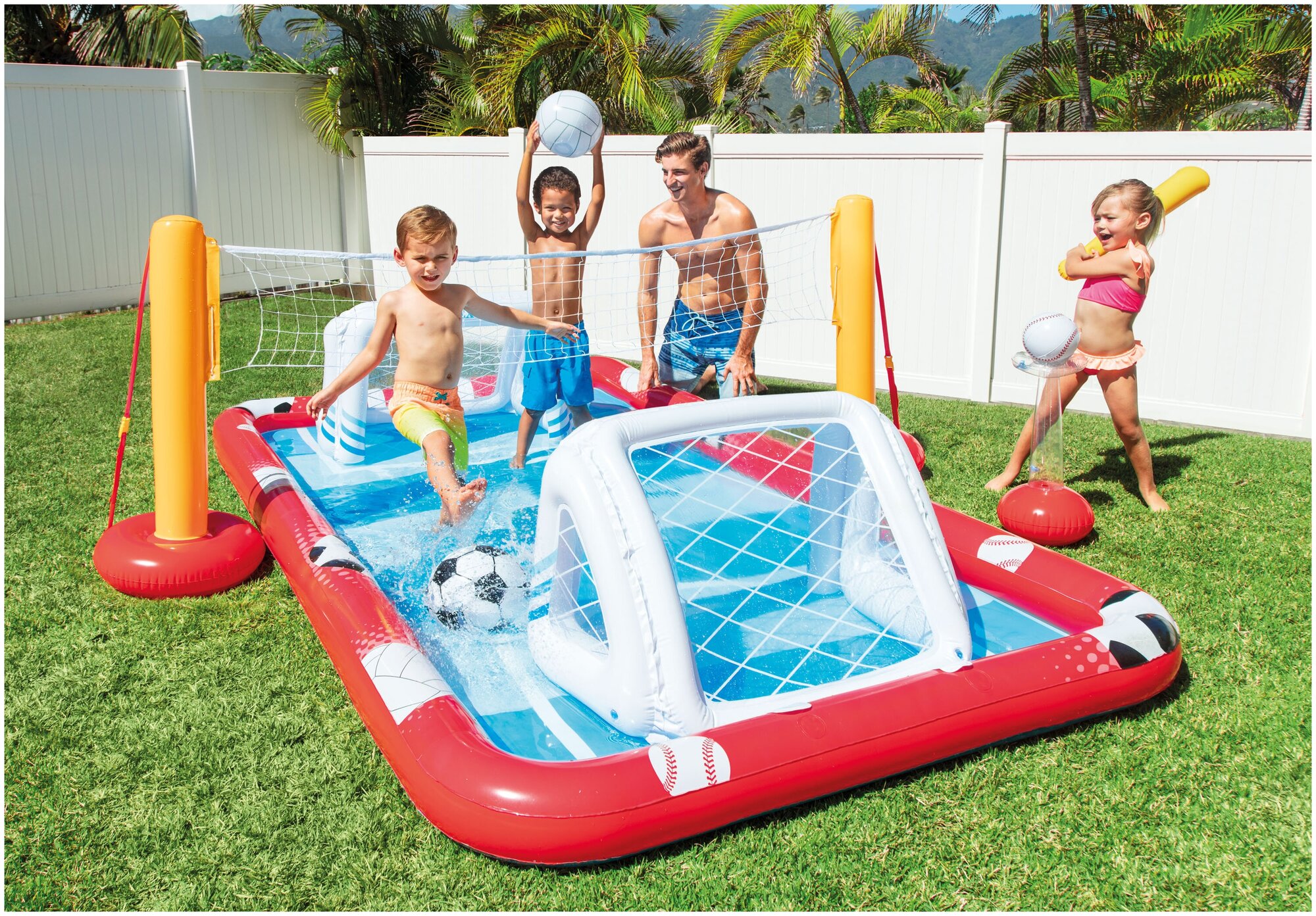 Intex Action Sports Play Center 57147, 325х12 см - фото №3