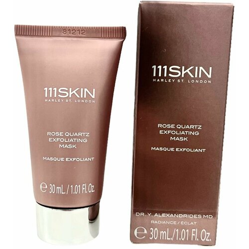 111SKIN travel Маска отшелушивающая rose quartz exfoliating mask 30мл