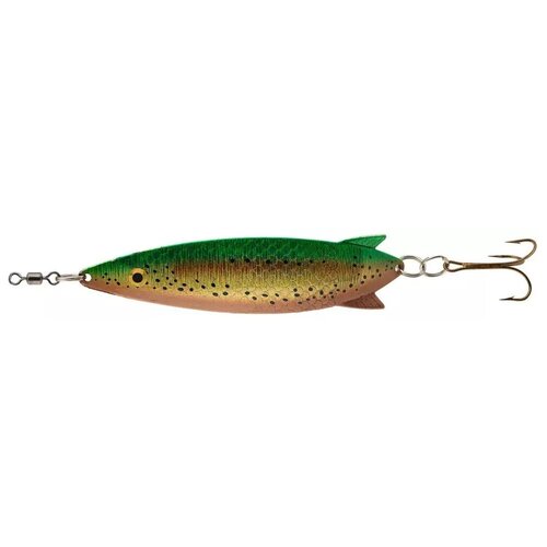 блесна колеблющаяся abu garcia toby 28g k Блесна Abu Garcia Toby Salmo 30g G-Green Glitter