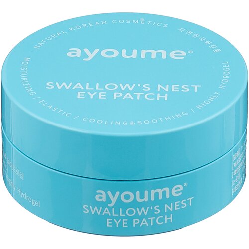 Ayoume патчи для глаз Swallow's Nest Eye Patch, 60 шт. маски патчи для глаз ayoume green tea aloe eye patch 1 4 60 шт