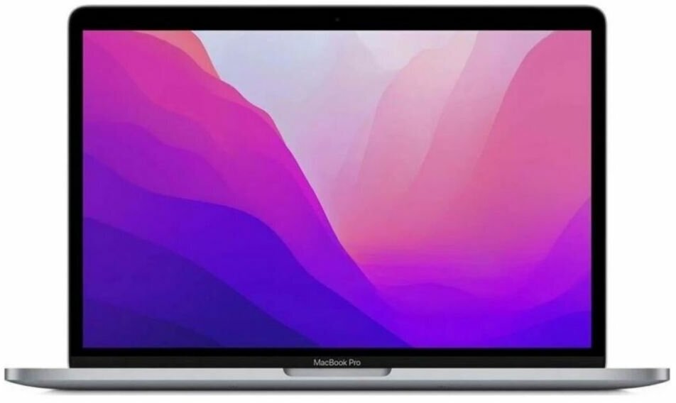 Ноутбук 13.3" WQXGA Apple MacBook Pro 13 Space Gray (Apple M2/8Gb/256GB SSD/VGA int/MacOS) (MNEH3_RUSG)