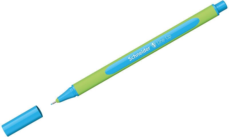 Ручка капиллярная Schneider "Line-Up" лазурная, 0,4мм, 255684