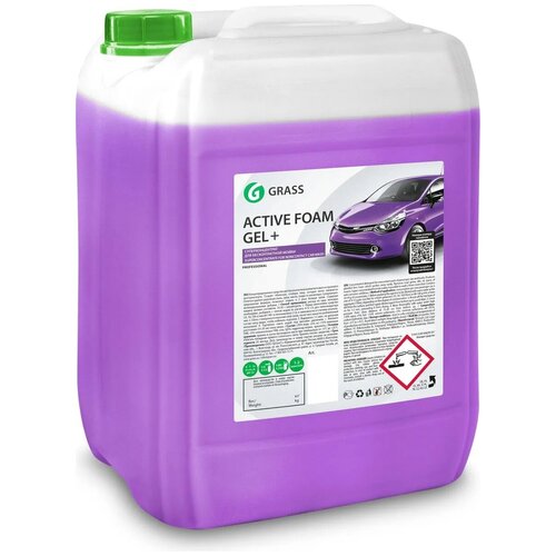 Профхим авто шапмунь д/бесконт мойки суперконц Grass/Active Foam Gel+,24кг