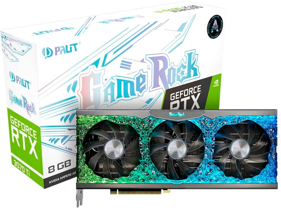 Видеокарта PCI-E Palit 8GB GDDR6X 256bit HDMI/3*DP - фото №12