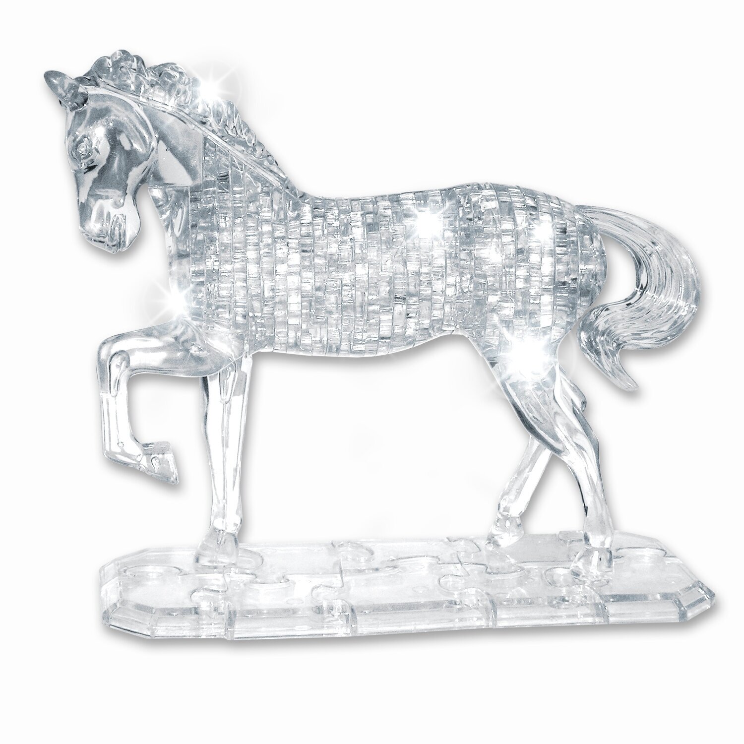 Пазл 3D магия кристаллов "лошадь", 100 деталей, Bondibon