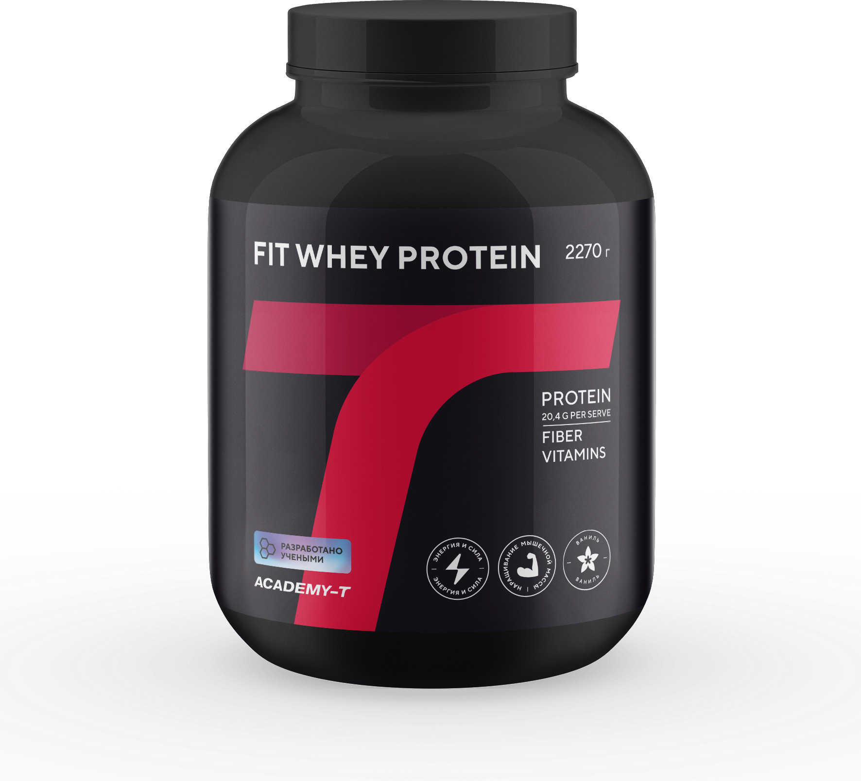 Высокобелковый продукт для спортсменов Whey FitPROTEIN (2270 г) ваниль